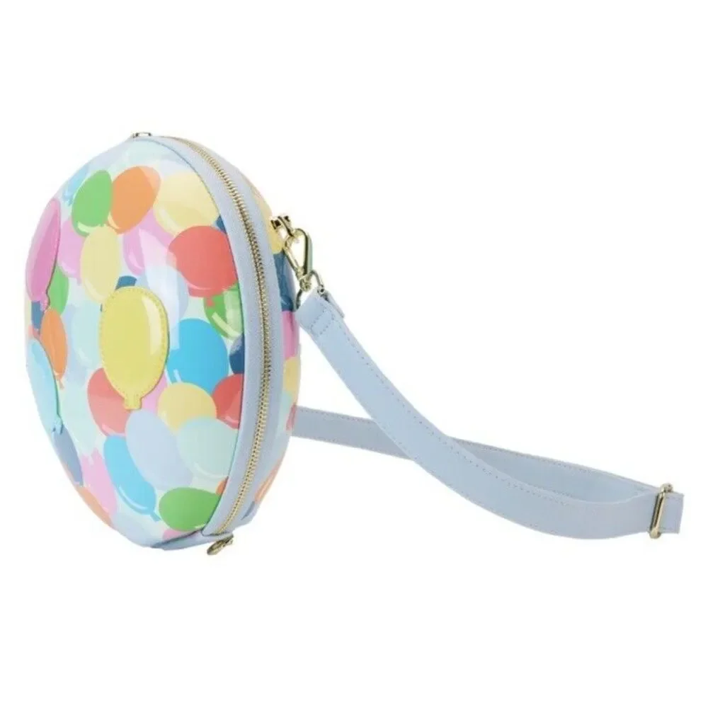 Loungefly Up Balloon House Figural Crossbody Bag With Coin Purse - Picture 4 of 7